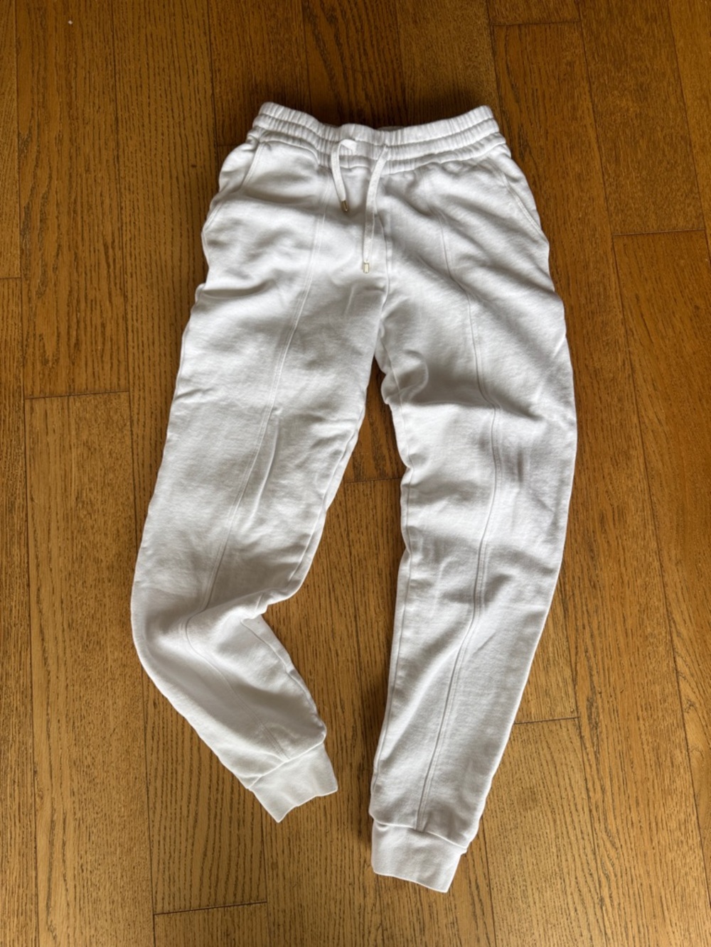 SEZANE white sweatpants sz xs